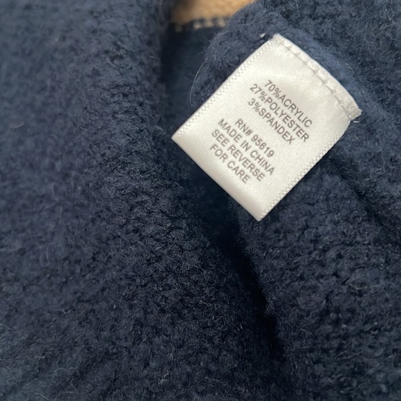 Color Block Bell Sleeve Sweater by Fever - Picture 6 of 6